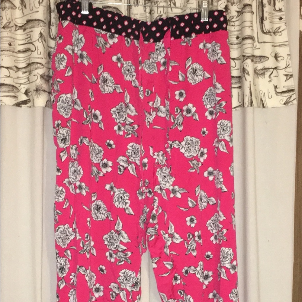 Floral harem pants